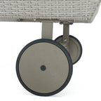Portofino Casual 2 Piece Sunbrella Outdoor Patio Lounger & Mattress