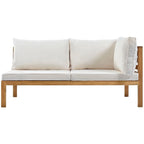 4 PCS Exotic design acacia wood outdoor sofa set
