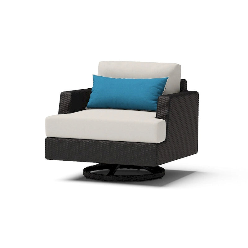 Portofino Comfort 2 Piece Sunbrella Outdoor Patio Motion Club Chairs