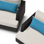Portofino Comfort 2 Piece Sunbrella Outdoor Patio Motion Club Chairs