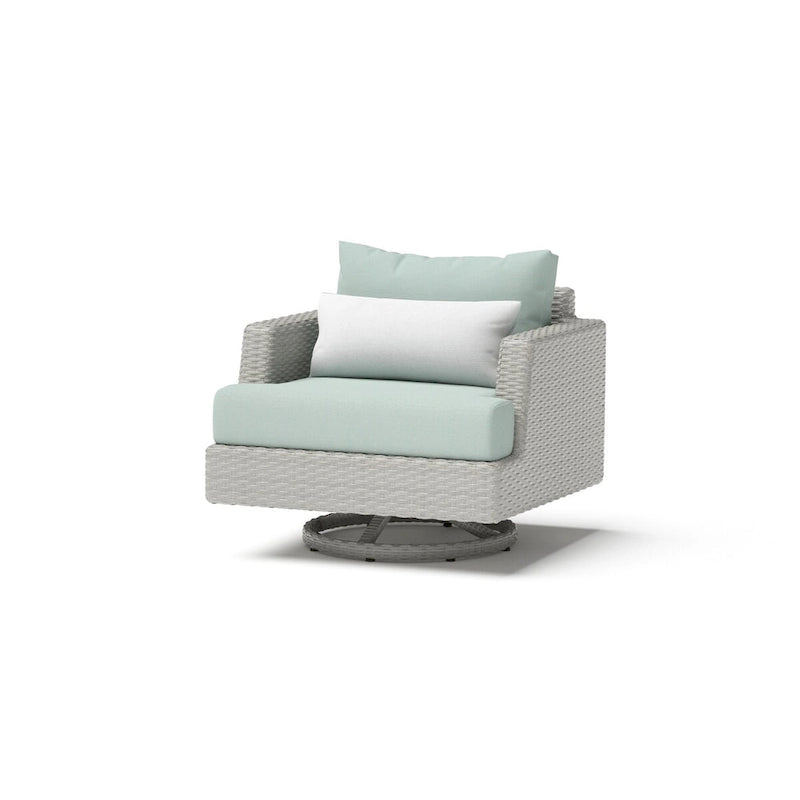 Portofino Comfort 2 Piece Sunbrella Outdoor Patio Motion Club Chairs