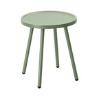 Werph Patio Table Living Room Side Table, Round Accent Table Small Side Table Nightstand