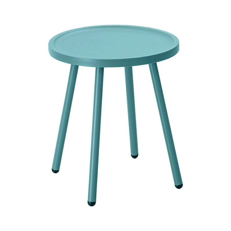 Werph Patio Table Living Room Side Table, Round Accent Table Small Side Table Nightstand