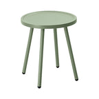 Werph Patio Table Living Room Side Table, Round Accent Table Small Side Table Nightstand
