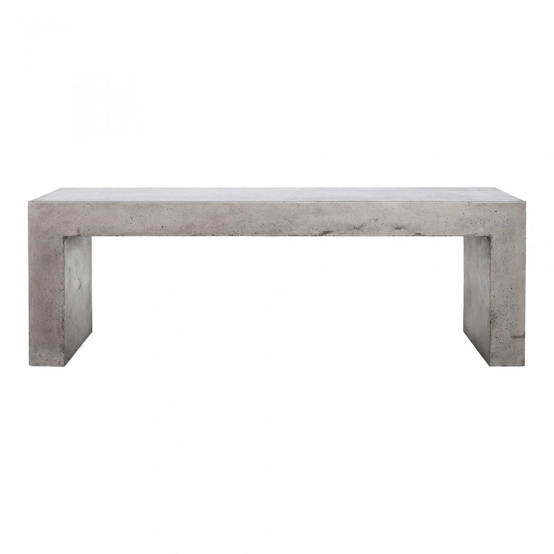 Macari Latia Concrete Outdoor Modern Bench