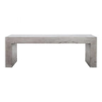 Macari Latia Concrete Outdoor Modern Bench
