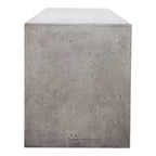Macari Latia Concrete Outdoor Modern Bench