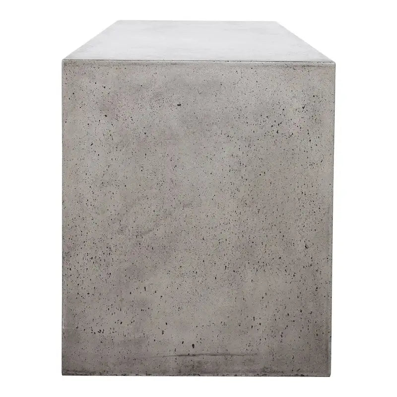 Macari Latia Concrete Outdoor Modern Bench