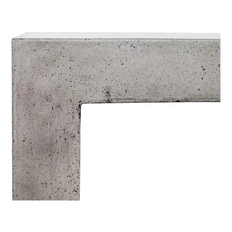 Macari Latia Concrete Outdoor Modern Bench