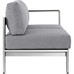 Beach Outdoor Patio Aluminum Loveseat