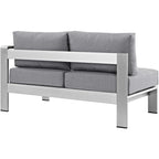 Beach Outdoor Patio Aluminum Loveseat