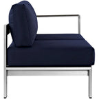 Beach Outdoor Patio Aluminum Loveseat