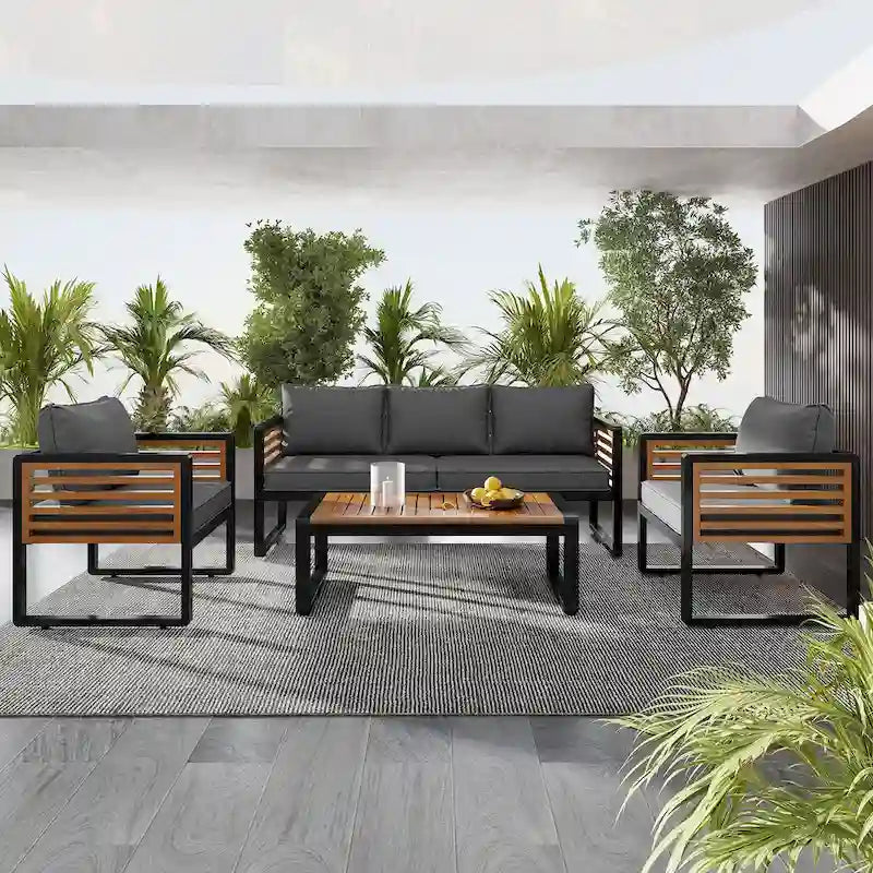ZZ Large Size 4-pieces Outdoor Furniture