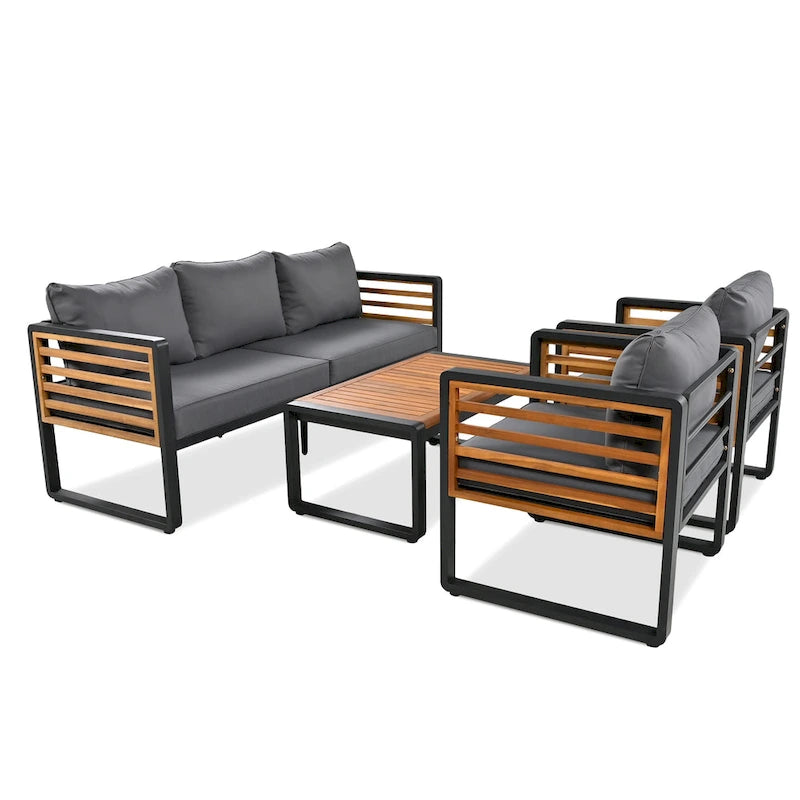 ZZ Large Size 4-pieces Outdoor Furniture