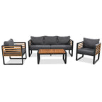 ZZ Large Size 4-pieces Outdoor Furniture