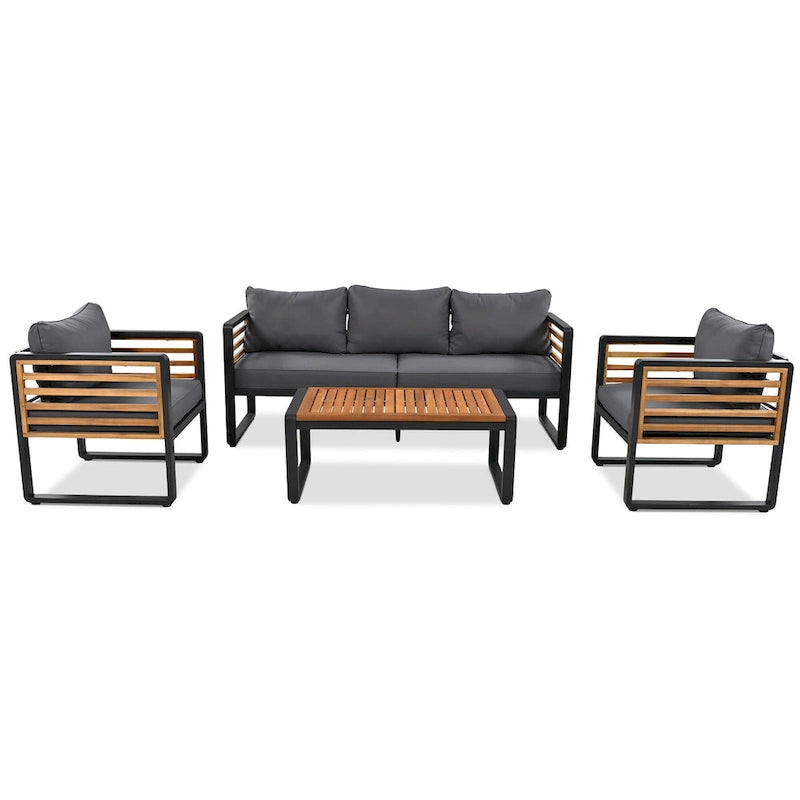 ZZ Large Size 4-pieces Outdoor Furniture