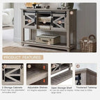 Farmhouse Entryway Table, Console Sofa Table, for Entry Way, Hallway
