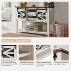 Farmhouse Entryway Table, Console Sofa Table, for Entry Way, Hallway