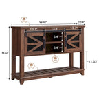Farmhouse Entryway Table, Console Sofa Table, for Entry Way, Hallway