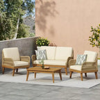 Acacia wood PatioFurnitureSet