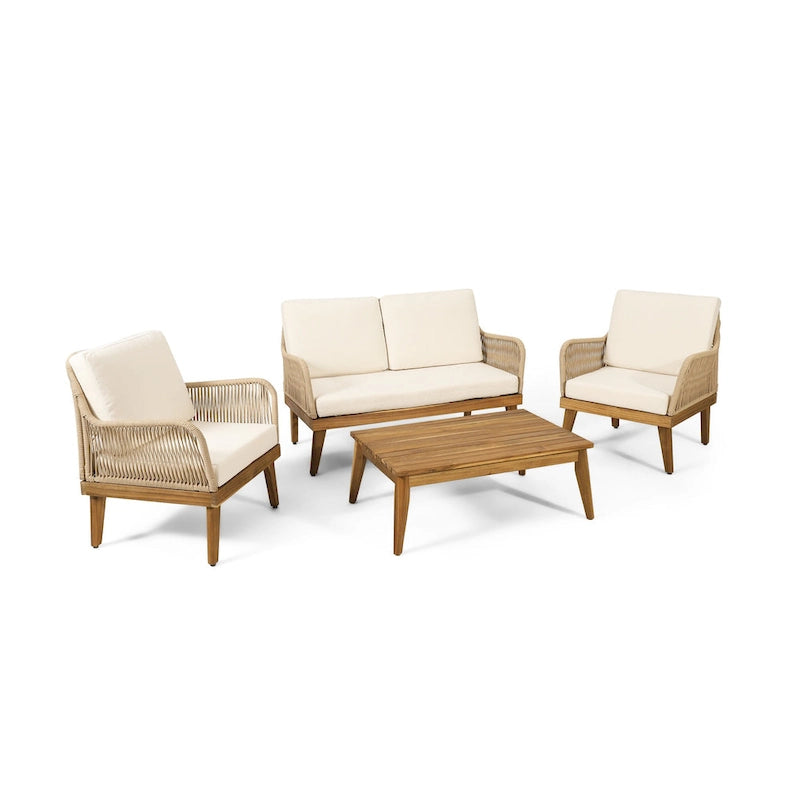 Acacia wood PatioFurnitureSet