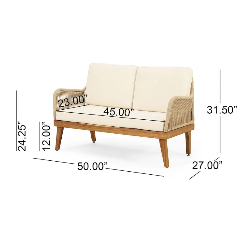 Acacia wood PatioFurnitureSet