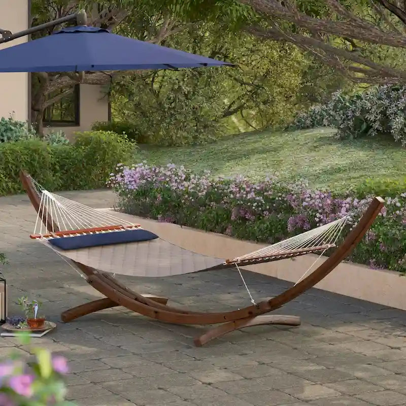 Portofino Comfort Sunbrella Outdoor Patio Hammock Set