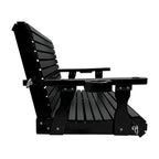 2 Person Solid Wood Porch Swing - N/A