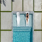 Panama Jack Set of 2 Wave In-Pool Chaise Lounger