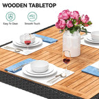 Moasis 5-Piece Square Patio Dining Set - 5 Pcs