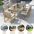 Patio Dining Set Outdoor Dining Table and Chair Set