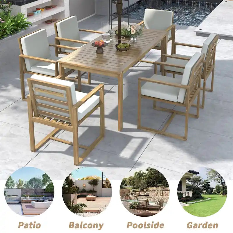 Patio Dining Set Outdoor Dining Table and Chair Set