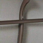 Patio Glider Loveseat Chair with Powder Coated Steel Frame