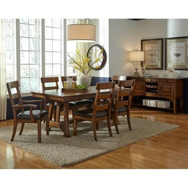 Simply Solid Kern Solid Wood 9-piece Dining Collection