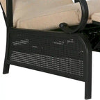 Adjustable Patio Recliner Chair with Cushion