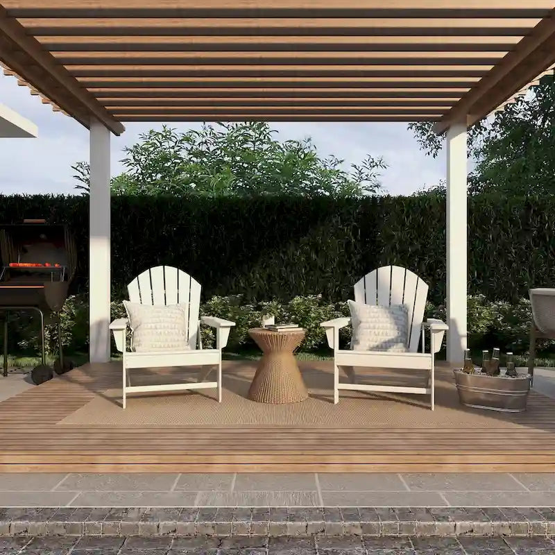 Resin Indoor Outdoor Adirondack Chair - Multi Colored - Roche River Decor