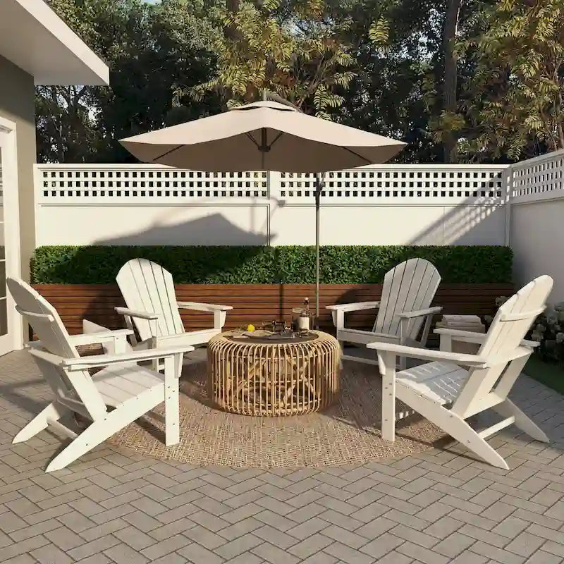 Resin Indoor Outdoor Adirondack Chair - Multi Colored - Roche River Decor