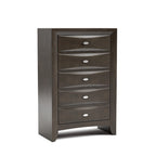  Brent Traditional 5-Drawer Solid Wood Chest